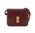 Teen Classic Box, &pound;810, Handbags, Burgundy, Leather, Front view